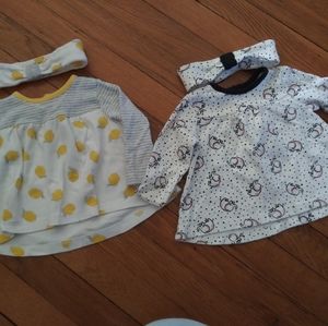 Shirts with headbands